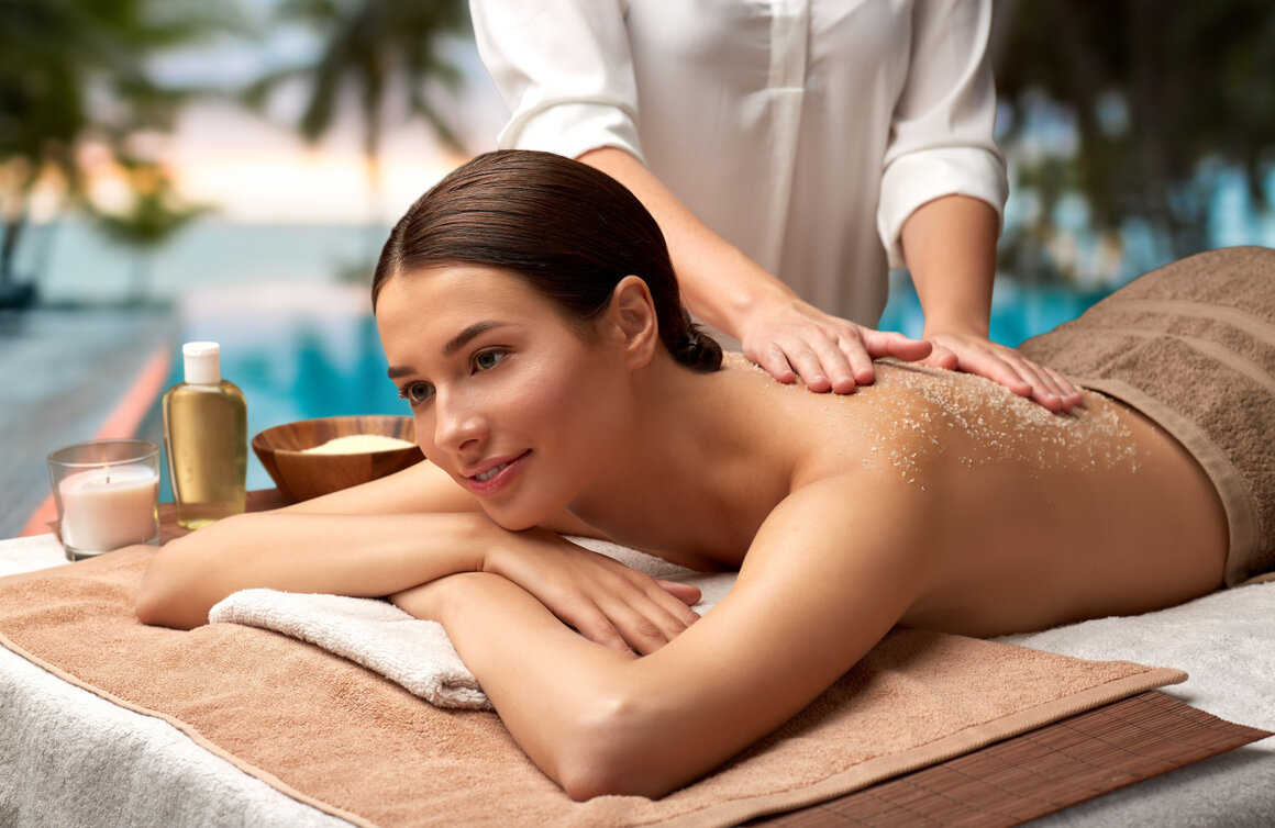 First-time client looking relaxed after leaving the massage clinic